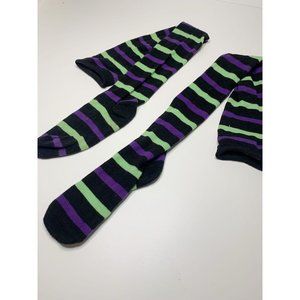 Knee (Thigh) High Halloween Striped Socks